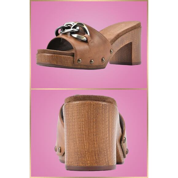 White Mountain Comfort Sole Jem Footbeds Dress Shoe Clogs Size 8M - Picture 4 of 13